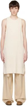 Nanushka Tanktop Zeno Aus Einem Baumwollgemisch In Creme