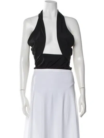 Pre-owned Nanushka One-piece In Black
