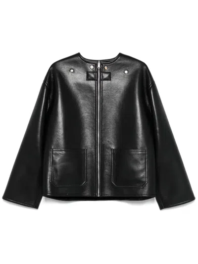 Nanushka Panka Bonded Jacket In Black