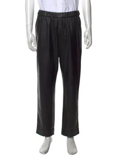 Pre-owned Nanushka Pants In Black