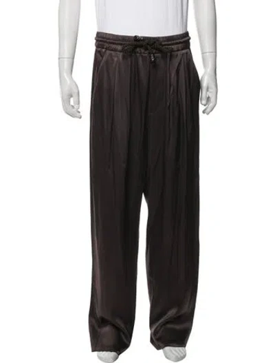 Pre-owned Nanushka Pants In Brown