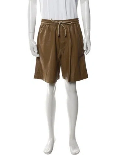 Pre-owned Nanushka Pants In Brown