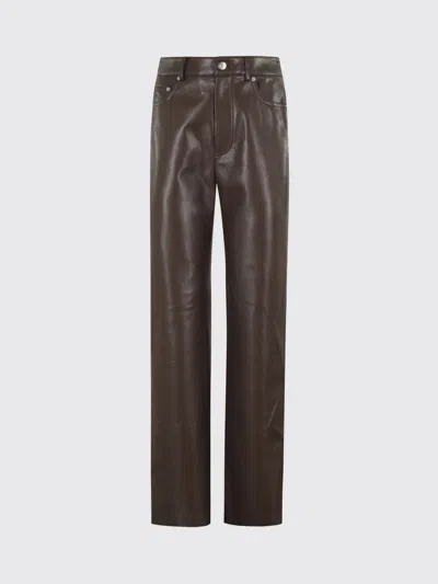 NANUSHKA PANTS NANUSHKA WOMAN COLOR BROWN,H71900032