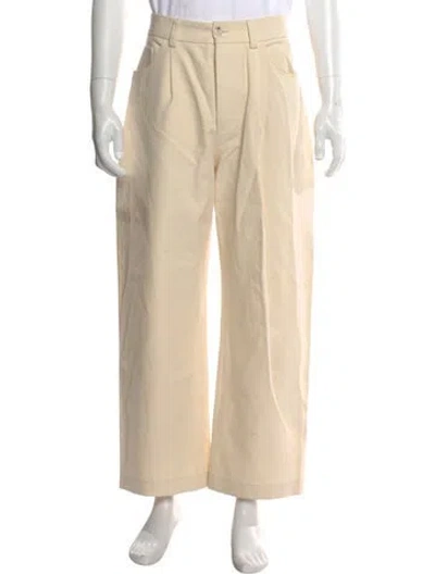 Pre-owned Nanushka Pants In Neutral