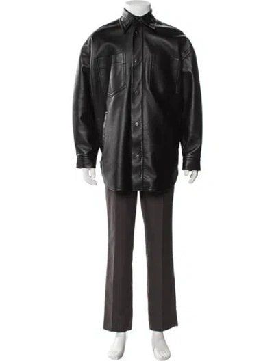Pre-owned Nanushka Parka In Black
