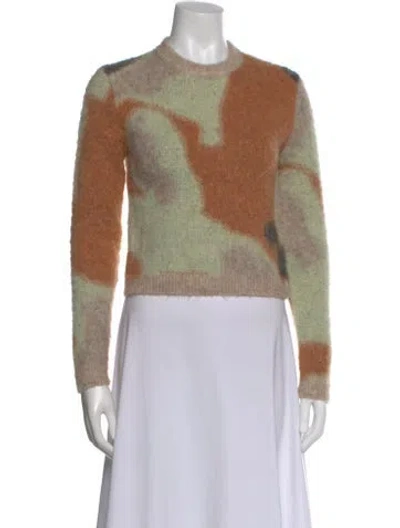 Pre-owned Nanushka Patterned Crew Neck Sweater