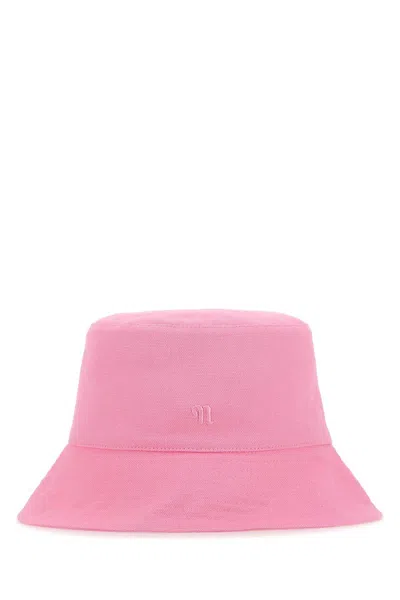 Nanushka Pink Cotton Hat
