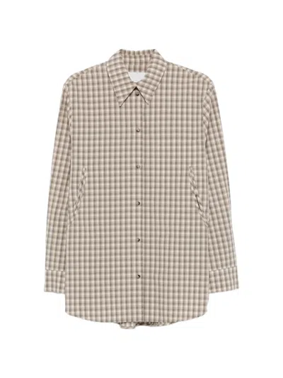 Nanushka チェック シャツ In Multi