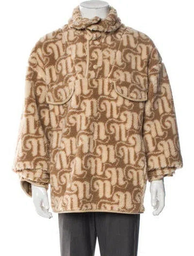 Pre-owned Nanushka Plaid Print Parka In Multi