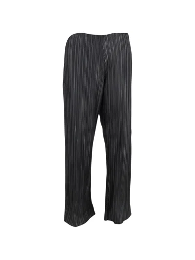 Pre-owned Nanushka Pleat-waist Trousers In Black