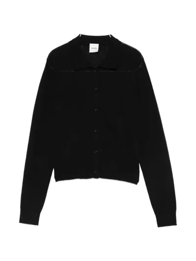 Nanushka Prema Shirt In Black