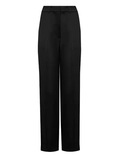 Nanushka Pressed-crease Trousers In Black