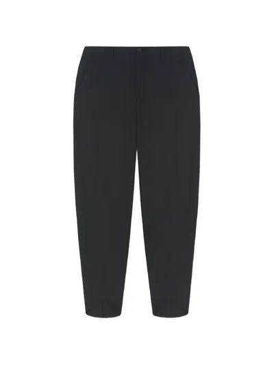 Nanushka Pressed-crease Tapered Trousers In Black