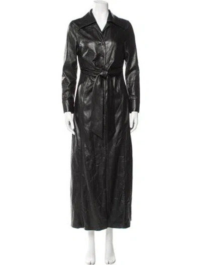 Pre-owned Nanushka Printed Evening Jacket In Gray