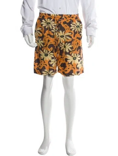 Pre-owned Nanushka Printed Jogger Shorts In Multi