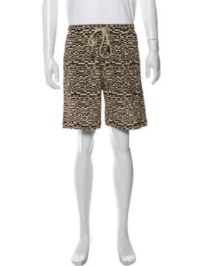 Pre-owned Nanushka Printed Jogger Shorts W/ Tags In Neutral