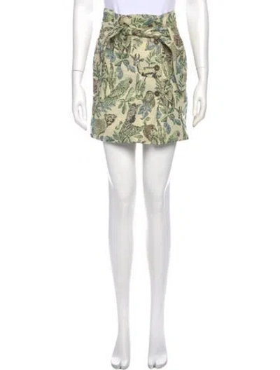 Pre-owned Nanushka Printed Mini Skirt In Multi