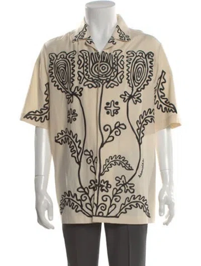 Pre-owned Nanushka Printed Short Sleeve Shirt