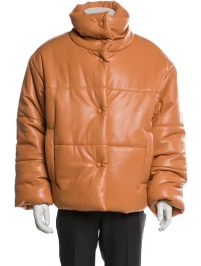 Pre-owned Nanushka Puffer Coat W/ Tags In Neutral