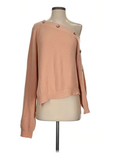 Pre-owned Nanushka Pullover Sweater In Tan