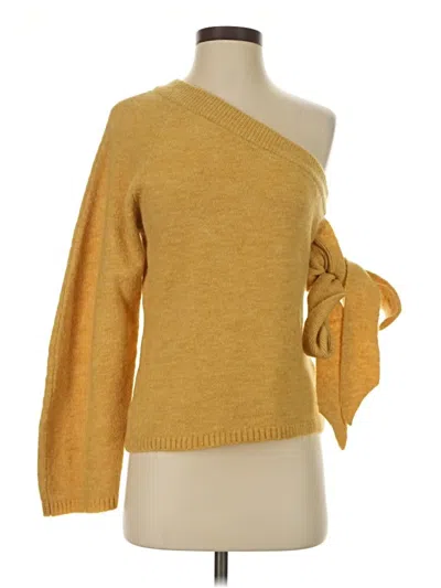 Pre-owned Nanushka Pullover Sweater In Yellow