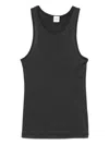 Nanushka Racer-back Wool Tank Top In Gray
