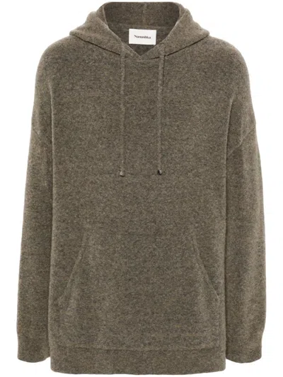 Nanushka Ractor Hoodie In Grey