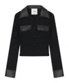 Nanushka Rasima Shirt In Black