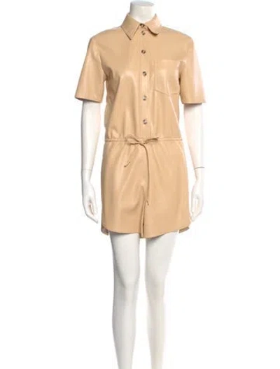 Pre-owned Nanushka Romper In Orange