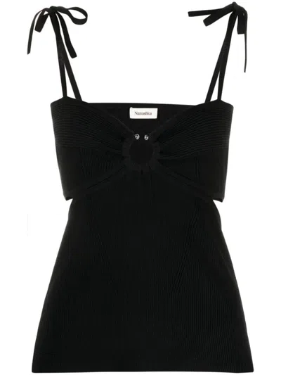 Nanushka Savera Clothing In Black