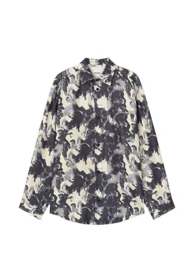 Nanushka Sebas Long-sleeves Shirt In Multi