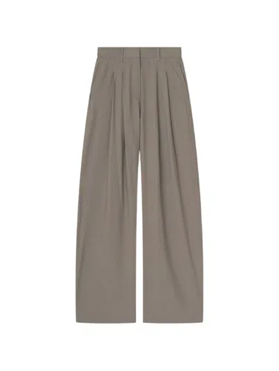 Nanushka Seka Pleated Trousers In Neutral