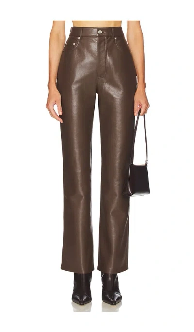 Nanushka Seldes Pant In Brown