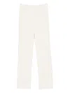 Nanushka Shera Back-slit Trousers In Neutral