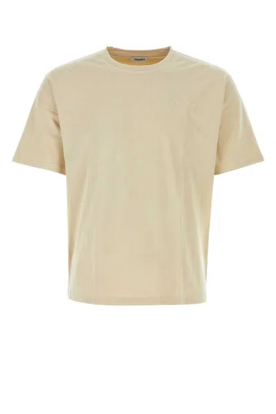 Nanushka Beige Cotton Reece T-shirt In Beige O Tan