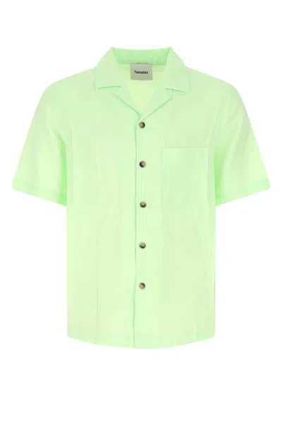 Nanushka Pastel Green Modal Blend Shirt  Nd  Uomo S