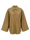 Nanushka Clarice Shirt And Blouse Green In Green