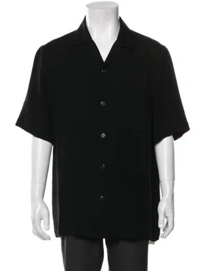 Pre-owned Nanushka Short Sleeve Shirt In Black