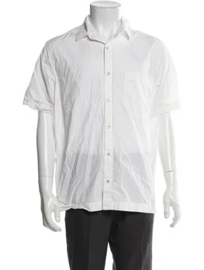 Pre-owned Nanushka Short Sleeve Shirt In Neutral