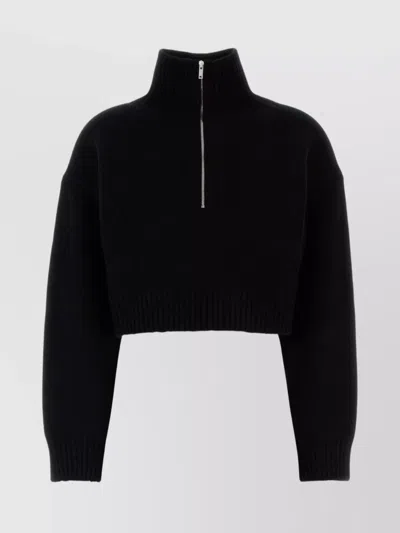 NANUSHKA SHORT WOOL BLEND SONORE SWEATER