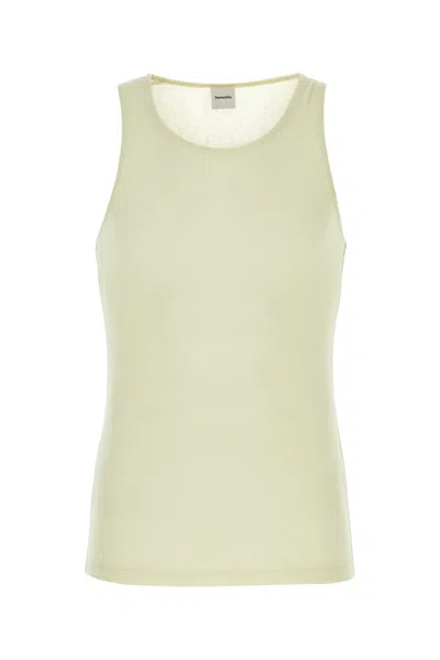 NANUSHKA NANUSHKA IVORY POLYESTER LEVON TANK TOP