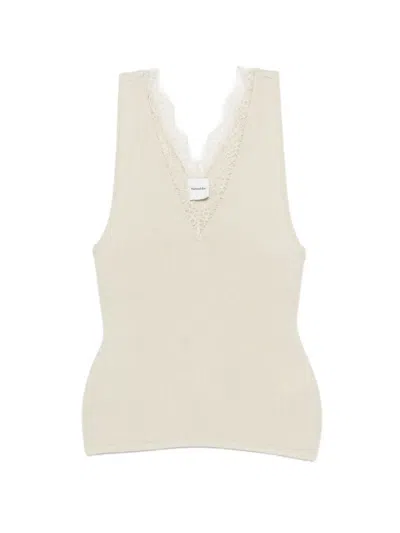 Nanushka Siara Vネックタンクトップ In Multi