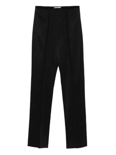 Nanushka Side-stripe Trousers In Black