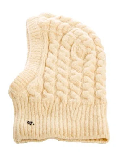 Pre-owned Nanushka Ski Mask In Yellow