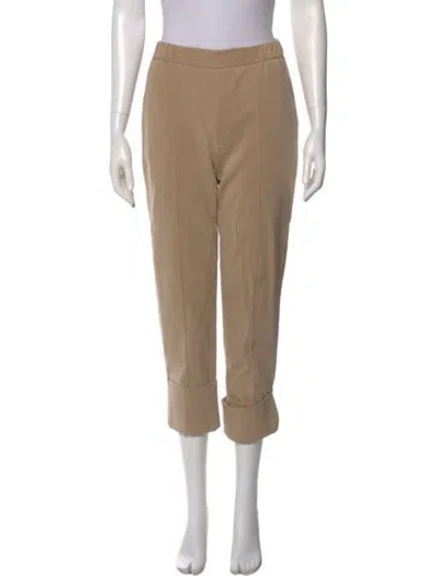 Pre-owned Nanushka Skinny Leg Pants In Brown
