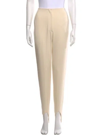 Pre-owned Nanushka Skinny Leg Pants In Neutral