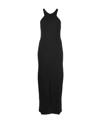 Nanushka Sleeveless Fitted Midi Dress In Black