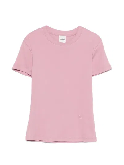 Nanushka スリムフィット クロップド Tシャツ In Pink