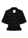 Nanushka Gesmoktes Hemd In Black