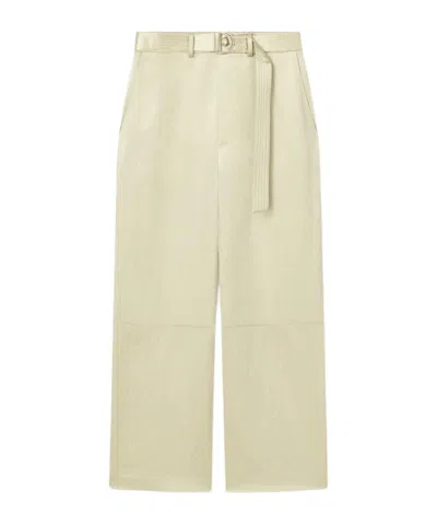 Nanushka Straight Casual Pants In Nude